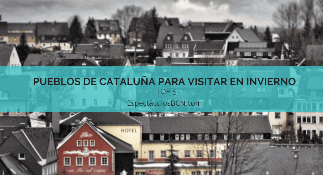 Pueblos rurales en cataluña