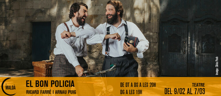 El Maldà presenta "El bon polícia", una comedia De Santiago Rusiñol