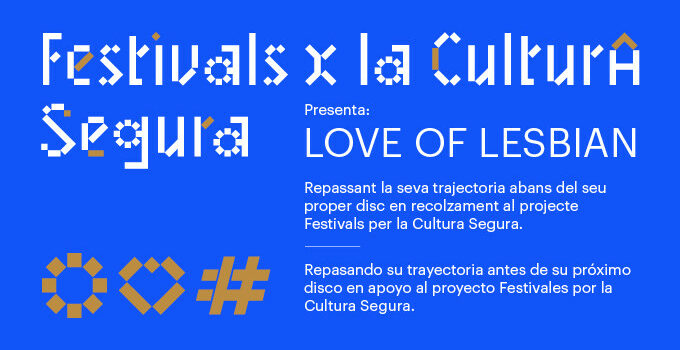 festival per la cultura segura, covid, concierto masivo, love of lesbian