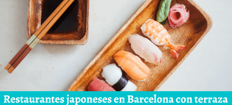 japoneses con terraza Barcelona
