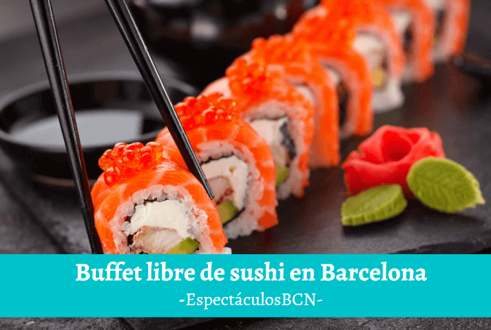 mejores buffet libre de sushi Barcelona