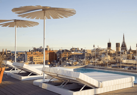 rooftops en Barcelona con música en directo