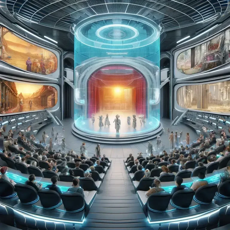 cómo será el teatro en el 2050.