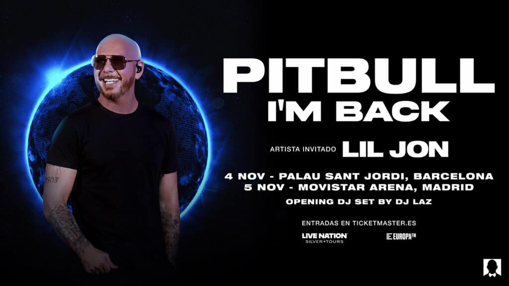 concierto pitbull barcelona 2026